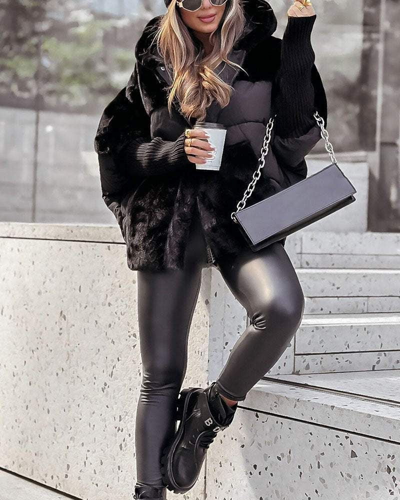 Danique | Thermische Jas Met Capuchon