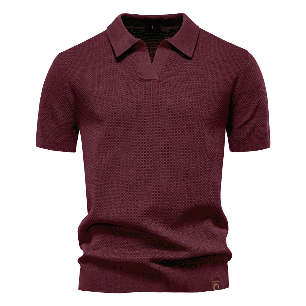 Koen | Gestructureerd poloshirt
