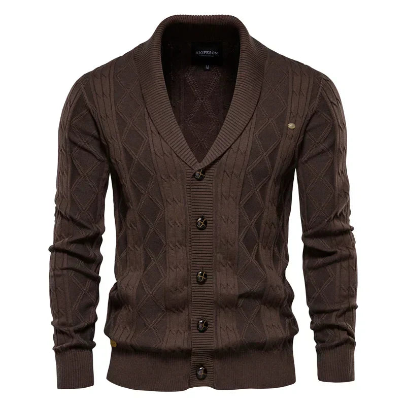 Hans | Heren Cardigan met Knopen