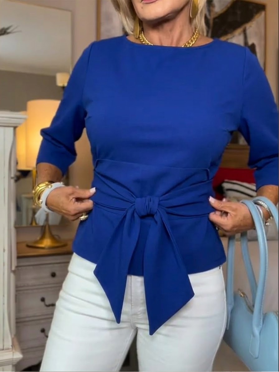 Nina | Ruimvallende, comfortabele blouse