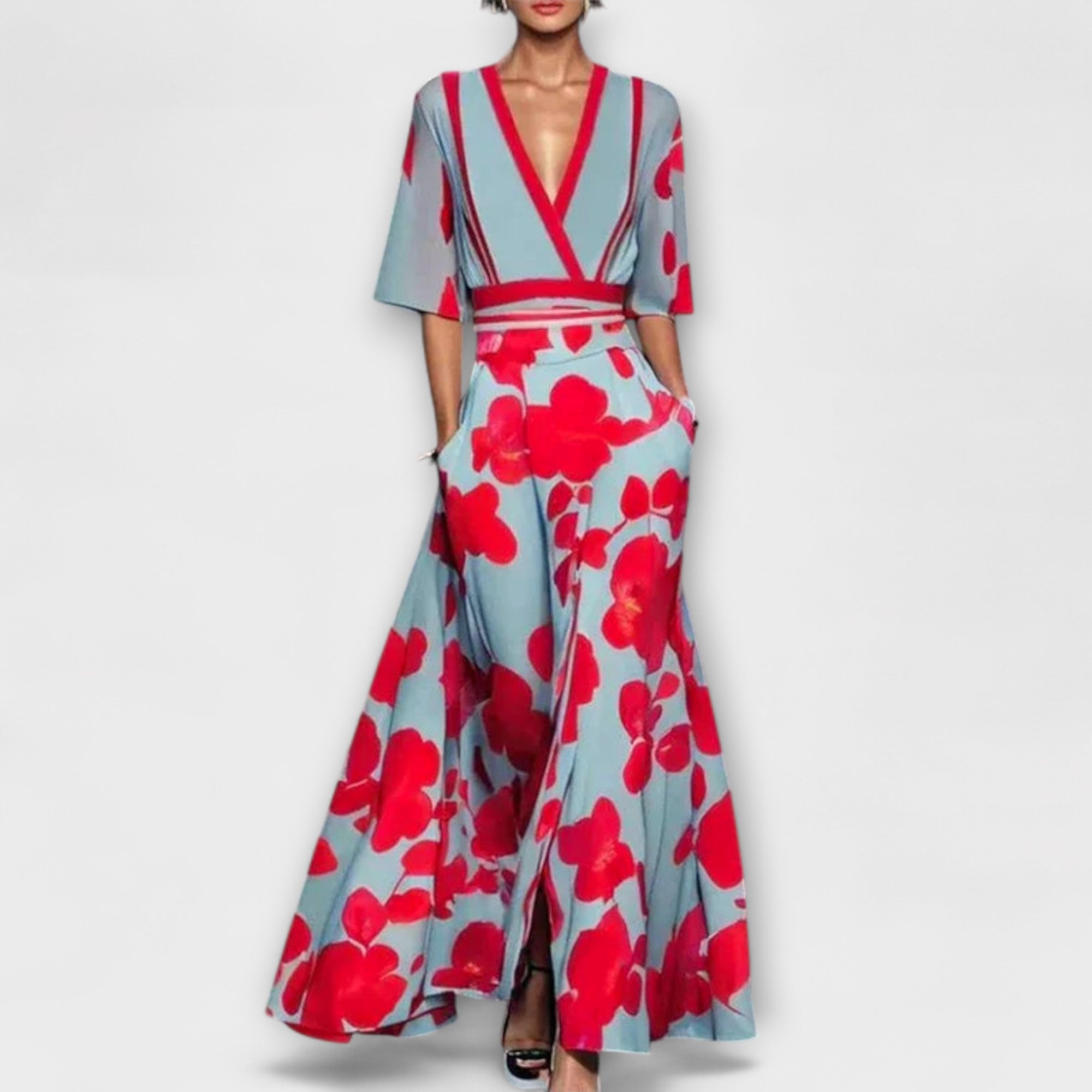 Alma - Elegante Mouw Design Damesjurk