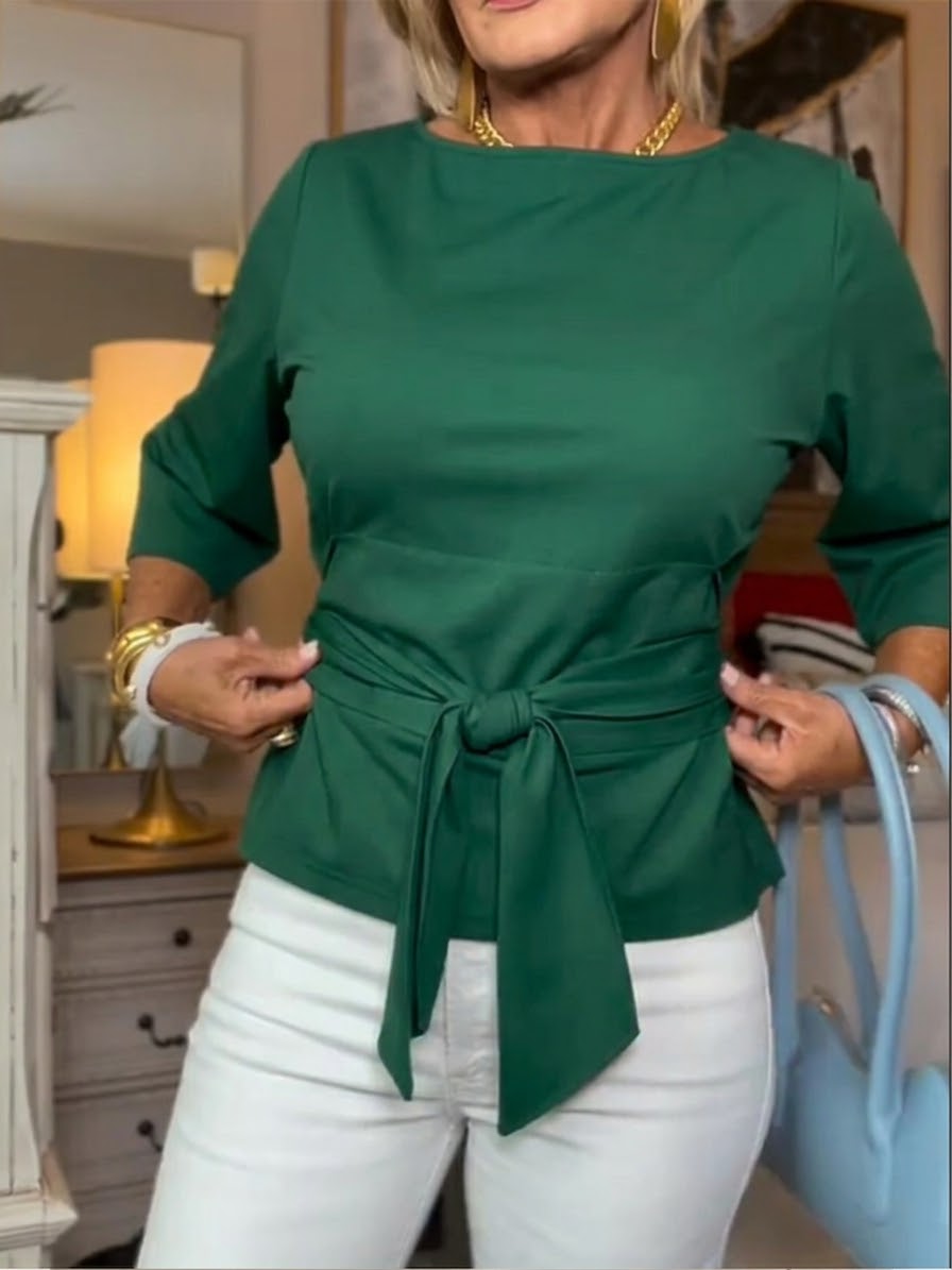 Nina | Ruimvallende, comfortabele blouse